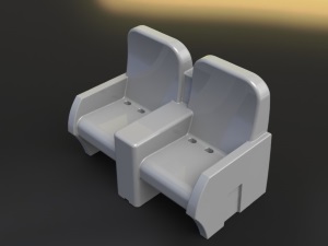 Double Airplane Seat